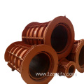 Concrete pipe steel moulds for drain road construction